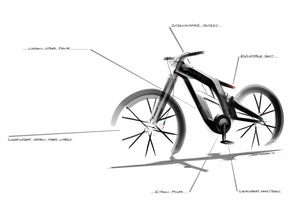 奧迪電動自行車Worthersee:高端運(yùn)動器材 專注于最佳表現(xiàn)