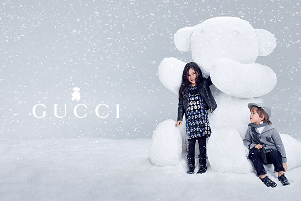 Gucci（古琦）2012年秋冬系列童裝廣告大片