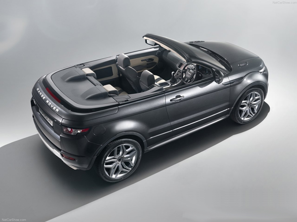 試水時尚敞篷 路虎發(fā)布極光敞篷概念車Ranger Rover Evoque Convertible Concept