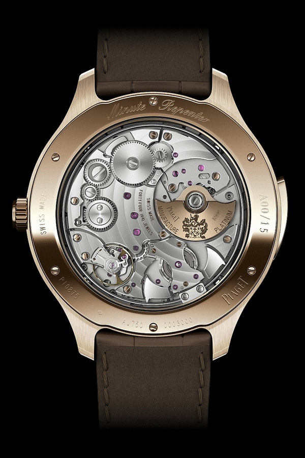 Piaget Emperador Coussin 超薄三問表