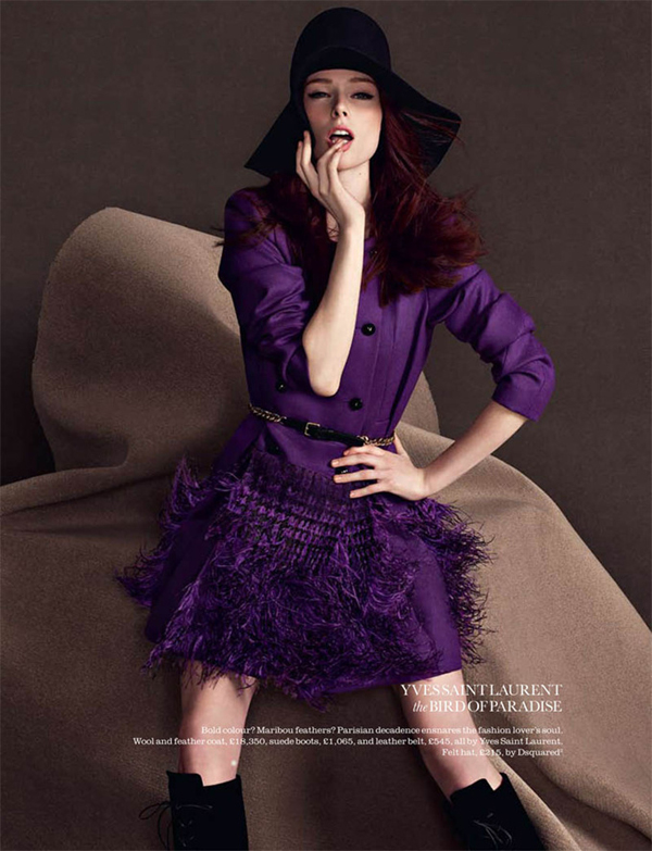 Coco Rocha 《Elle》UK 2011年8月號(hào)