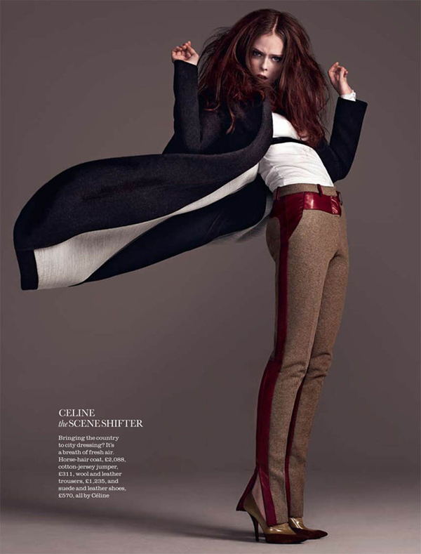 Coco Rocha 《Elle》UK 2011年8月號