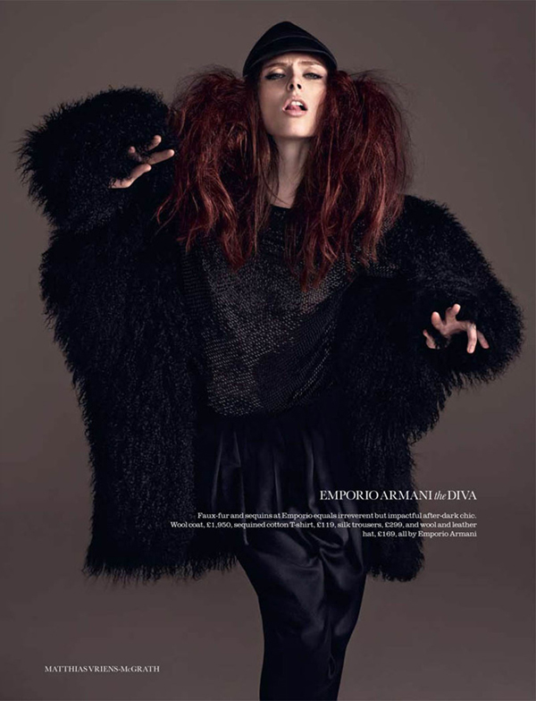 Coco Rocha 《Elle》UK 2011年8月號