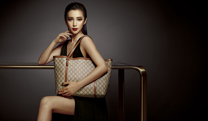 李冰冰代言 Gucci（古馳）2013春夏系列大片