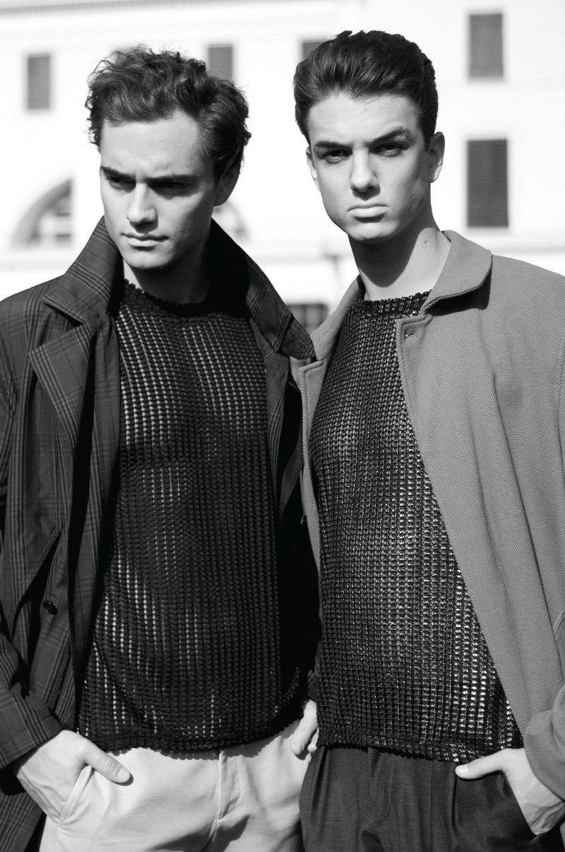 《Carbon Copy》2013春夏 Emporio Armani 大片