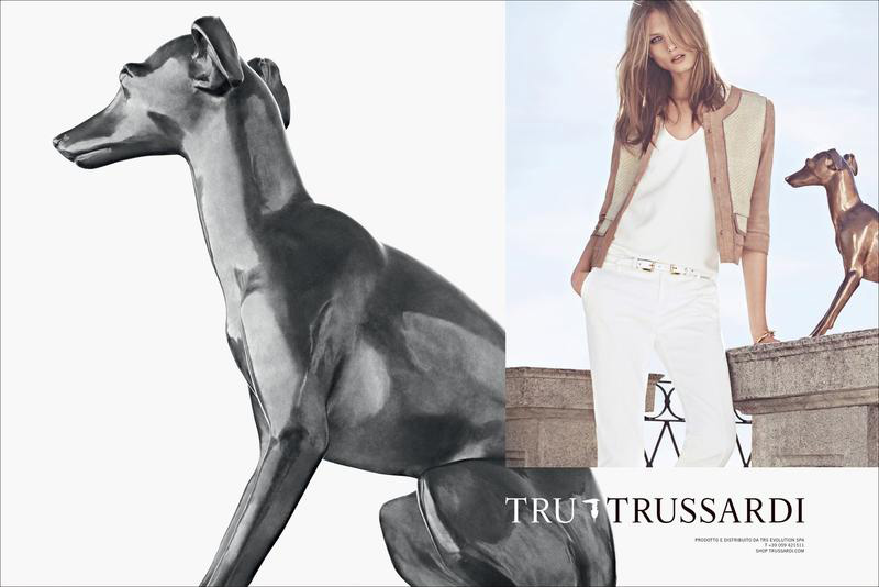 Trussardi 2013春夏系列副牌廣告大片