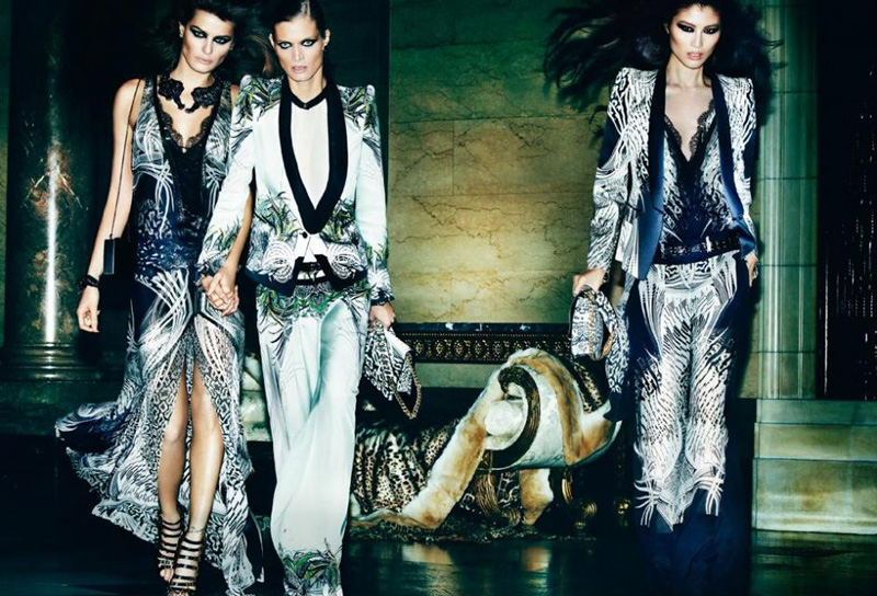 Roberto Cavalli 2013春夏系列廣告大片