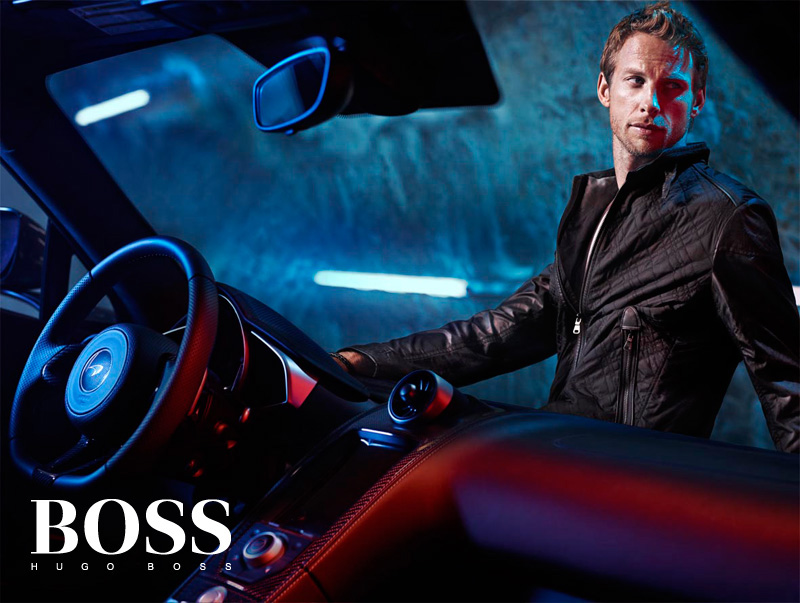 Hugo Boss x McLaren 賽車服裝廣告大片