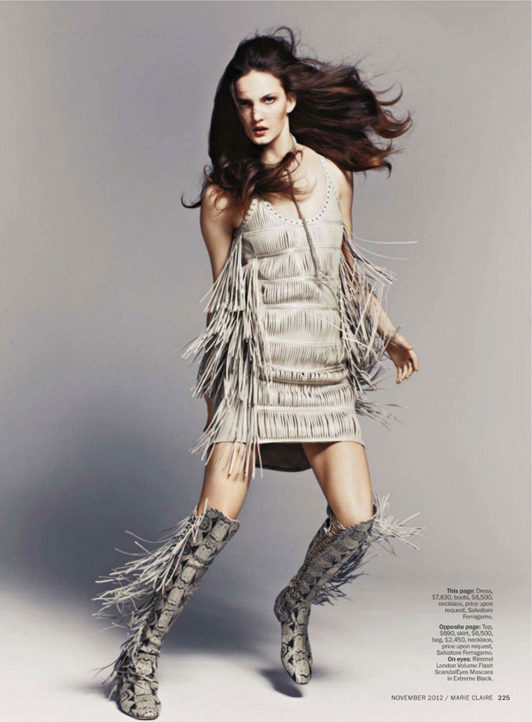 Nadine Ponce《Marie Claire》2012年11月號