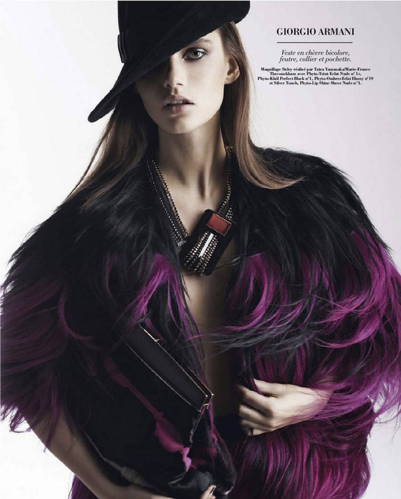 Giedre Dukauskaite《Marie Claire》法國版2012年10月號