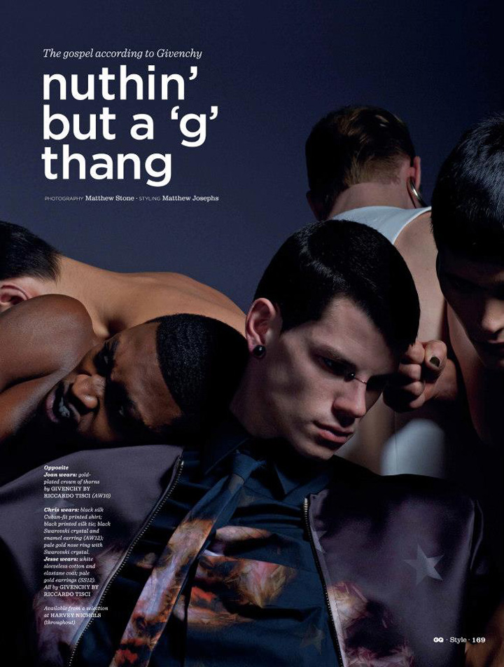 Givenchy《GQ Style》2013春夏刊時(shí)尚大片