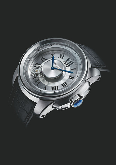 Calibre de Cartier Astrotourbillon天體運(yùn)轉(zhuǎn)式陀飛輪手表