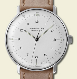 Junghans 榮漢斯 max bill系列 34毫米圓型女表 型號027/3701