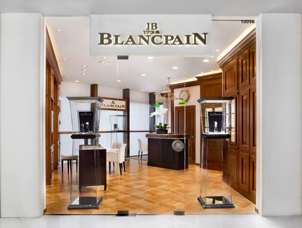 Blancpain（寶珀）香港中環(huán)與尖沙咀新店將同日揭幕