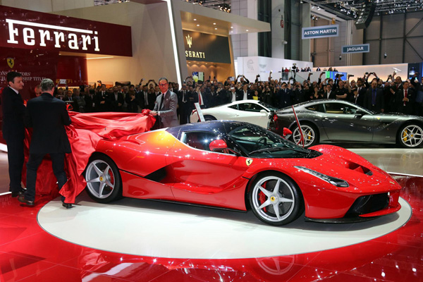 全新法拉利特別限量系列LaFerrari 日內(nèi)瓦全球首發(fā)