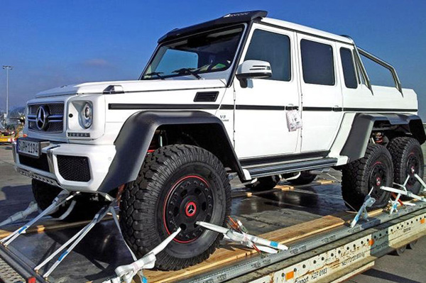 奔馳6輪「G63 AMG V8 Biturbo」圖片曝光