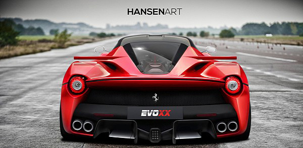 法拉利賽道版「LaFerrari EVOXX」設(shè)計(jì)圖發(fā)布